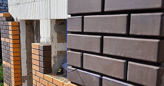 Фасады домов из кирпича в Муроме: качественная кладка от 1129 рублей